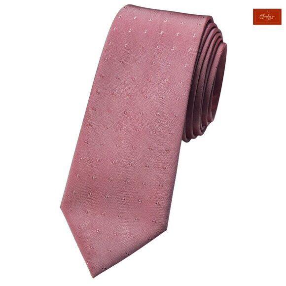 Dockers Pink 100% Polyester Tie 57" Long 2.75" Wide(ID158) - Picture 1 of 6